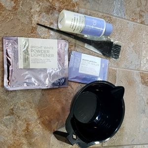 Hair bleach kit